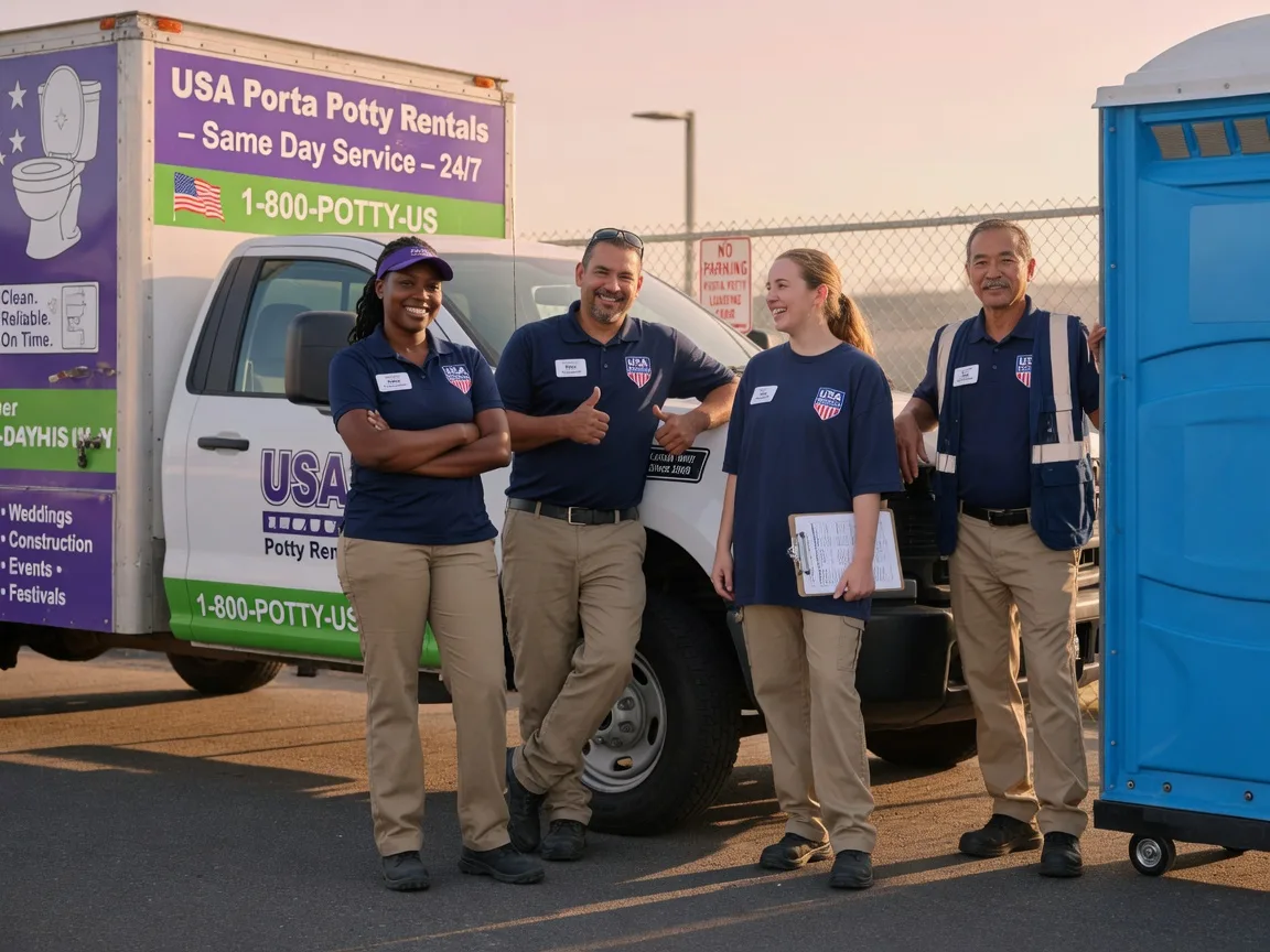 Porta Potty Rental company in Round Mountain, TX