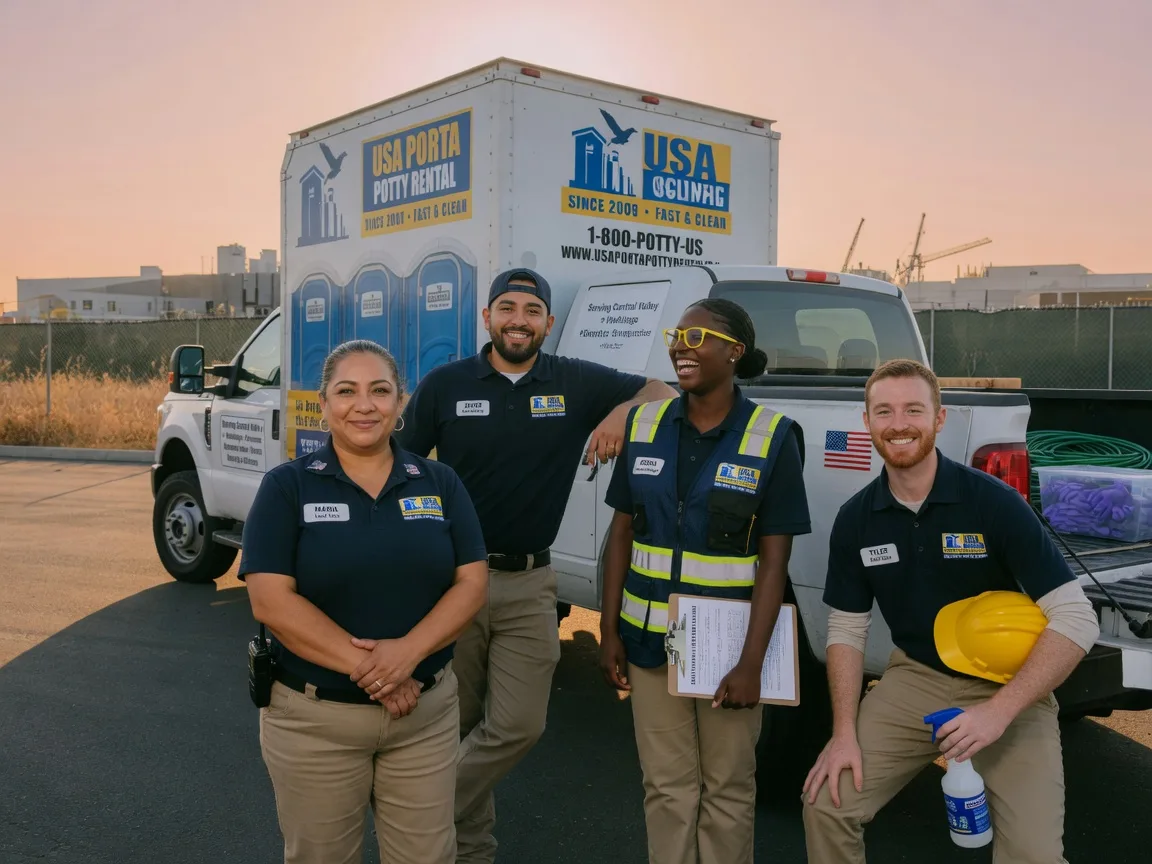 Portable Toilet Rental company in Round Mountain, TX